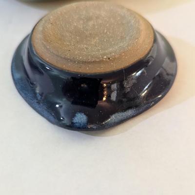 Handmade Pottery Heart Trinket Bowls (K)
