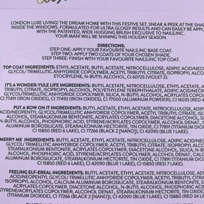 Nails Inc London 5 Piece Nail Polish Gift Set