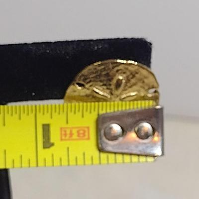 14 Karat Yellow Gold Post Earrings- Approx Total Weight 5.6 Grams (#38)