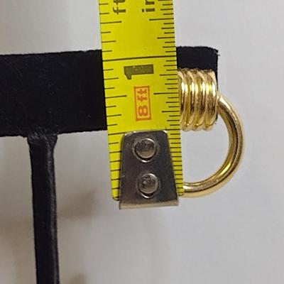 14 Karat Yellow Gold Post Earrings- Approx Total Weight 1.7 Grams (#39)