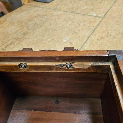 Antique Commode with Thunder Mug