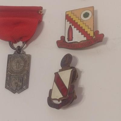 Collection of Antique Military and Track and Field Medals