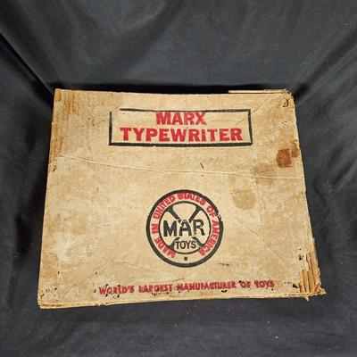 Vintage Marx Typewriter in Original Box