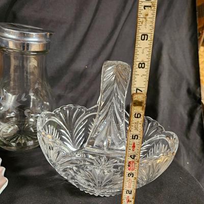 Lot of Misc. Antique Items Including MCM Juice Pitcher