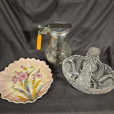 Lot of Misc. Antique Items Including MCM Juice Pitcher