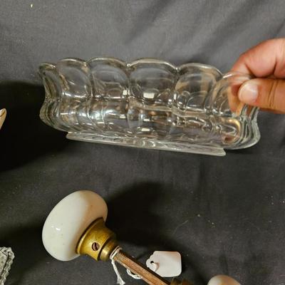 Lot of Misc. Antique Items Including Door Knob