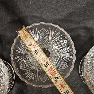 Lot of Misc. Antique Items Including Dessert Dishes