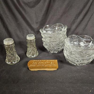Lot of Misc. Antique Items Including Glass Bottle Printing Slug