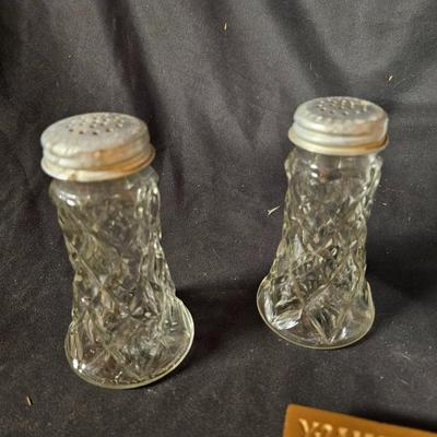 Lot of Misc. Antique Items Including Glass Bottle Printing Slug