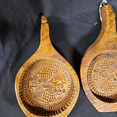 Lot of Misc. Antique Items Including Butter Presses