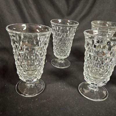 Lot of 7 Fostoria American Juice Glasses