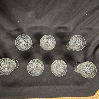 Lot of 7 Fostoria American Juice Glasses