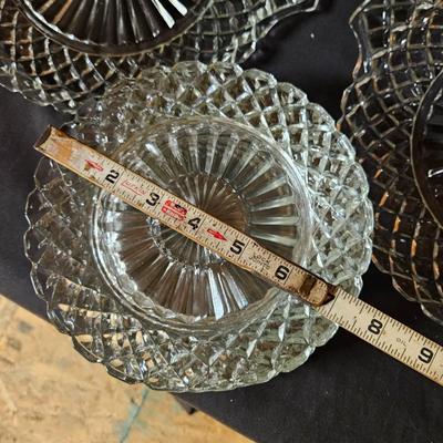 Lot of Misc. Antique Items Including Anchor Hocking Waterford Waffle Glass