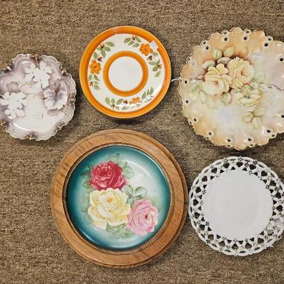 Lot of 5 Decorative Plates Including Westmorland and Stangl