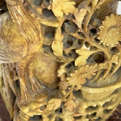 Carved Chinese Stone Vase