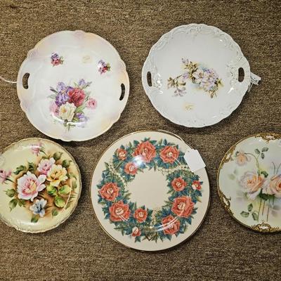 Lot of 5 Decorative Plates Including Lenox