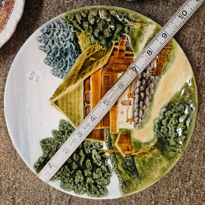 Lot of 5 Decorative Plates Including Nippon