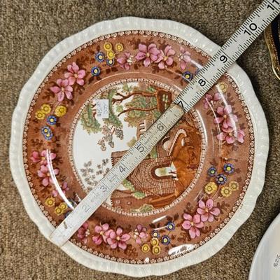 Lot of 5 Decorative Plates Including Nippon