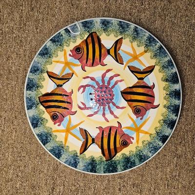 Vintage Signed Keramikos Plate - Greece