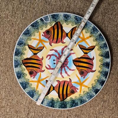 Vintage Signed Keramikos Plate - Greece