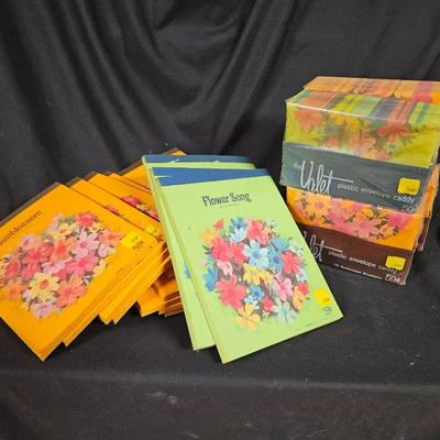 Vintage Lot of 1960's Stationary "New in Box"