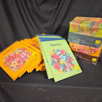 Vintage Lot of 1960's Stationary "New in Box"