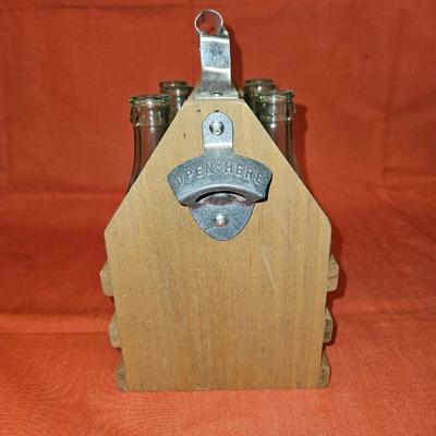 Lot of 6 Baltimore Glass CocaCola Bottle in Wooden Pack