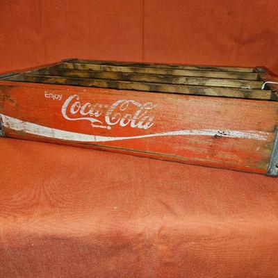 Vintage CocaCola Bottle Case