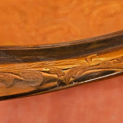 Royal Lace Yellow Hazel Atlas Depression Bowl