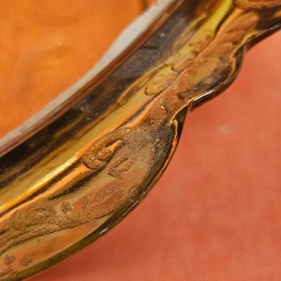 Royal Lace Yellow Hazel Atlas Depression Bowl