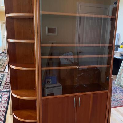 Sale Photo Thumbnail #587: Measures 36 x 13 x 76 Plus Corner Cabinet external corner 12-1/2"