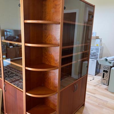 Sale Photo Thumbnail #588: Measures 36 x 13 x 76 Plus Corner Cabinet external corner 12-1/2"