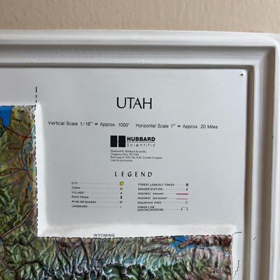 Sale Photo Thumbnail #652: Utah! Measures 16 x 22 x 1" Deep 