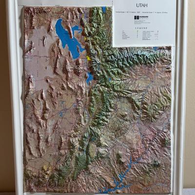 Sale Photo Thumbnail #651: Utah! Measures 16 x 22 x 1" Deep 