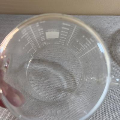 Sale Photo Thumbnail #712: Used. Usable. No stoper! Measures liquids 11" Milliliters and Cups. 