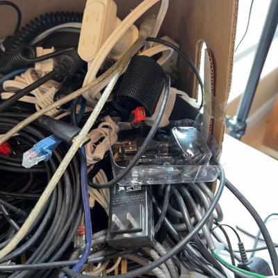 Sale Photo Thumbnail #1039: Audio Visual and Computer. Cords and connectors. USED! 