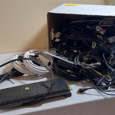 Sale Photo Thumbnail #1036: Audio Visual and Computer. Cords and connectors. USED! 