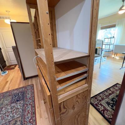 Sale Photo Thumbnail #1115: Modular Design. 33 x 16 x 74" Tall. The other is 51 X 13 X 74" 
