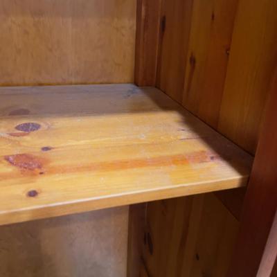 Sale Photo Thumbnail #1120: Could add a bar and use as a closet. Measures 40 X 21 X 73" Tall 