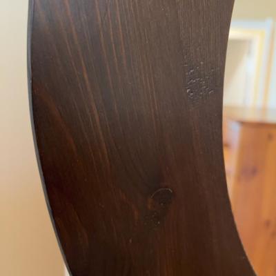 Sale Photo Thumbnail #1221: Nice Wood Mirror. 