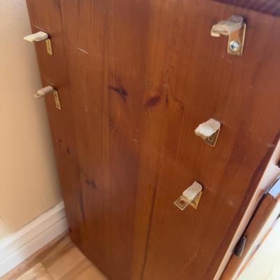 Sale Photo Thumbnail #1262: Measures: 55 X 18" X 30" Tall Good Usable Condition. 