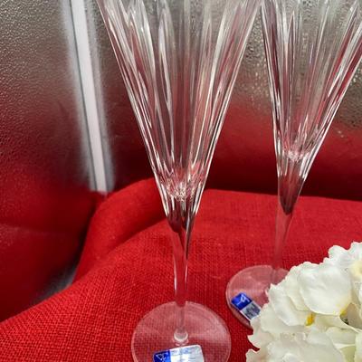 Crystal Champagne Flutes