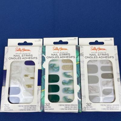 Sally Hanson Nail Strips 3 Sets
