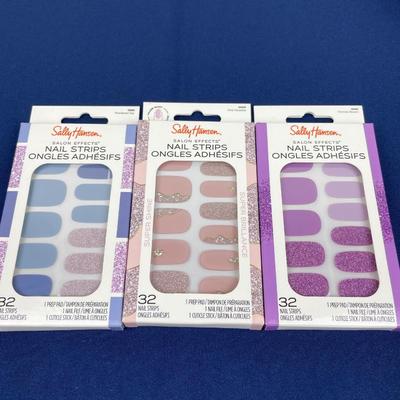 Sally Hanson Nail Strips 3 Packs