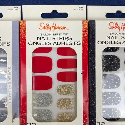 Sally Hanson Nail Strips 3 Sets