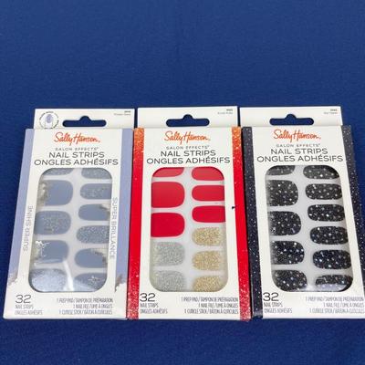 Sally Hanson Nail Strips 3 Sets