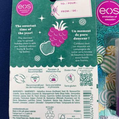 EOS Holiday Lip Balms 2 Packs