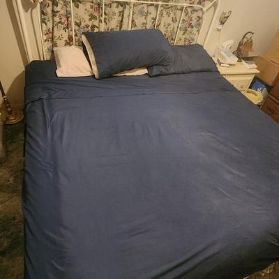 King size bed and frame