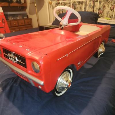 1965 Ford Mustang pedal car