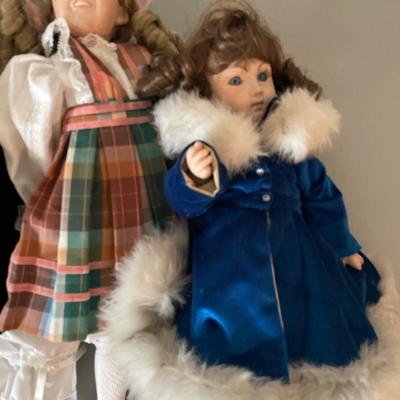 Porcelain dolls